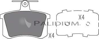 Ashuki P1-1411 - Kit pastiglie freno, Freno a disco autozon.pro