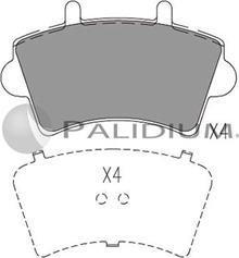 Ashuki P1-1041 - Kit pastiglie freno, Freno a disco autozon.pro