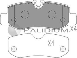 Ashuki P1-1126 - Kit pastiglie freno, Freno a disco autozon.pro