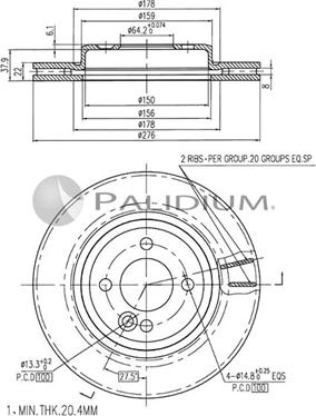 Ashuki P330-050 - Discofreno autozon.pro