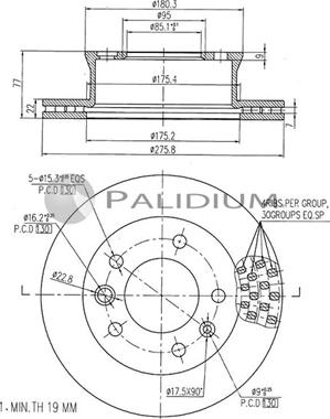 Ashuki P330-051 - Discofreno autozon.pro