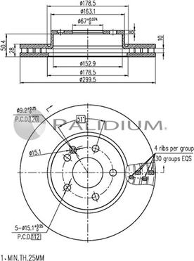 Ashuki P330-004 - Discofreno autozon.pro