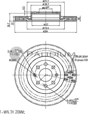 Ashuki P330-086 - Discofreno autozon.pro