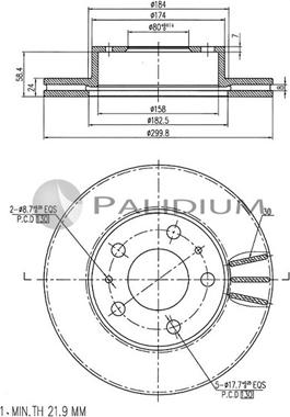 Ashuki P330-023 - Discofreno autozon.pro