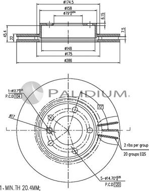 Ashuki P330-078 - Discofreno autozon.pro