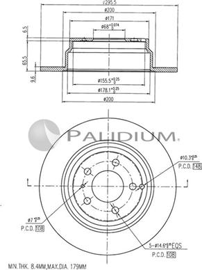 Ashuki P330-104 - Discofreno autozon.pro