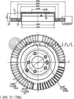 Ashuki P330-131 - Discofreno autozon.pro