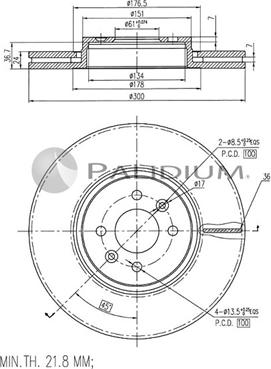 Ashuki P330-133 - Discofreno autozon.pro