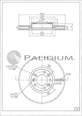 Ashuki P330-249 - Discofreno autozon.pro