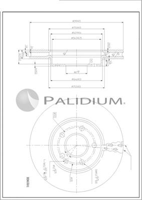 Ashuki P330-244 - Discofreno autozon.pro