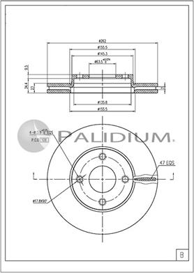 Ashuki P330-246 - Discofreno autozon.pro