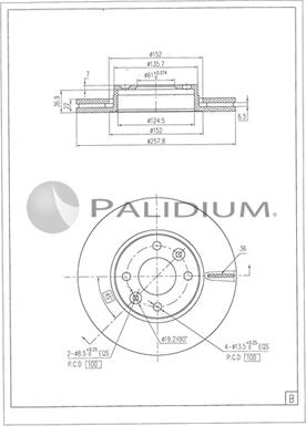 Ashuki P330-242 - Discofreno autozon.pro