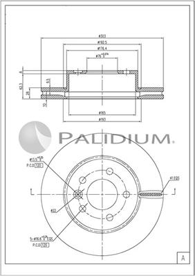 Ashuki P330-266 - Discofreno autozon.pro