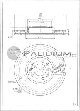 Ashuki P330-262 - Discofreno autozon.pro