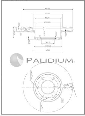 Ashuki P330-272 - Discofreno autozon.pro