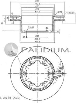 Ashuki P331-080 - Discofreno autozon.pro