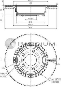 Ashuki P331-029 - Discofreno autozon.pro