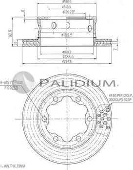 Ashuki P331-025 - Discofreno autozon.pro