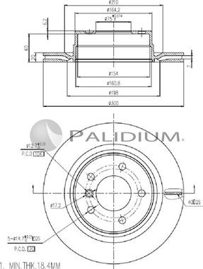 Ashuki P331-075 - Discofreno autozon.pro