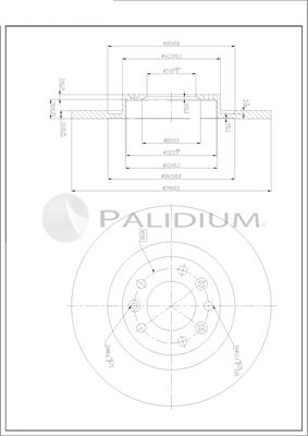 Ashuki P331-140 - Discofreno autozon.pro