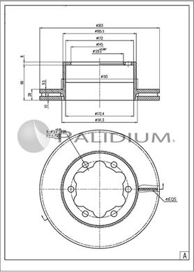 Ashuki P331-148 - Discofreno autozon.pro