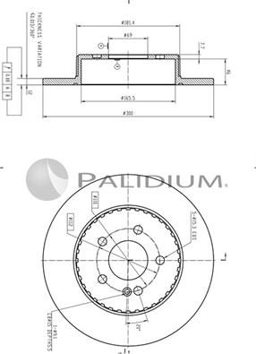 Ashuki P331-118 - Discofreno autozon.pro