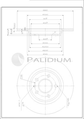 Ashuki P331-117 - Discofreno autozon.pro