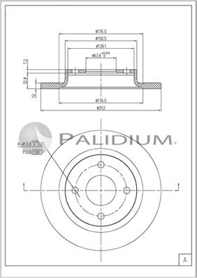 Ashuki P331-139 - Discofreno autozon.pro