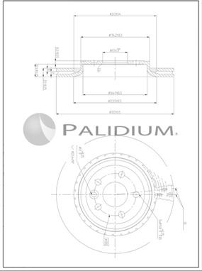 Ashuki P331-136 - Discofreno autozon.pro