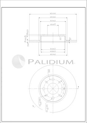 Ashuki P331-133 - Discofreno autozon.pro