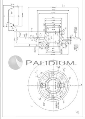 Ashuki P331-129 - Discofreno autozon.pro