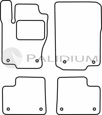 Ashuki PAL18-5969 - Kit di zerbini autozon.pro