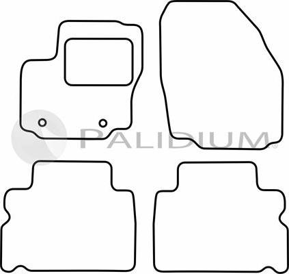 Ashuki PAL18-5488 - Kit di zerbini autozon.pro