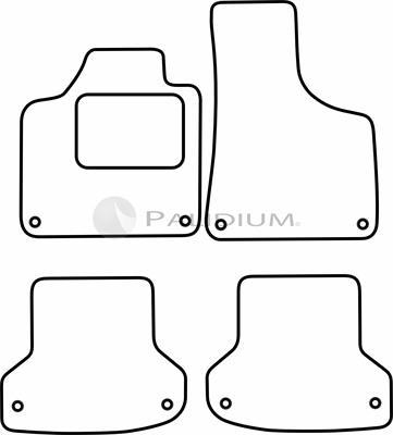 Ashuki PAL18-5032 - Kit di zerbini autozon.pro