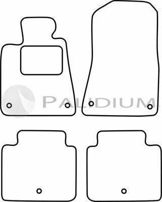 Ashuki PAL18-5854 - Kit di zerbini autozon.pro