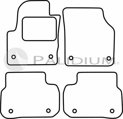 Ashuki PAL18-5827 - Kit di zerbini autozon.pro