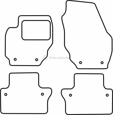 Ashuki PAL18-6903 - Kit di zerbini autozon.pro