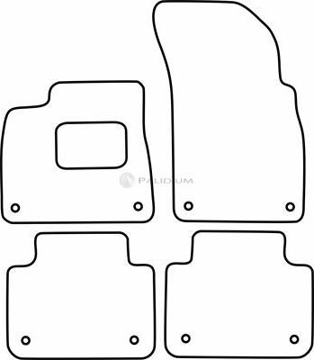 Ashuki PAL18-6851 - Kit di zerbini autozon.pro