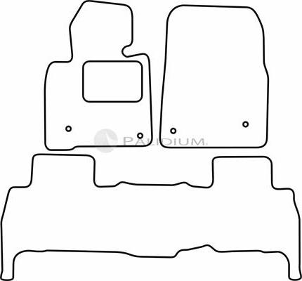 Ashuki PAL18-6726 - Kit di zerbini autozon.pro