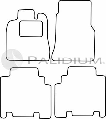 Ashuki PAL18-0927 - Kit di zerbini autozon.pro