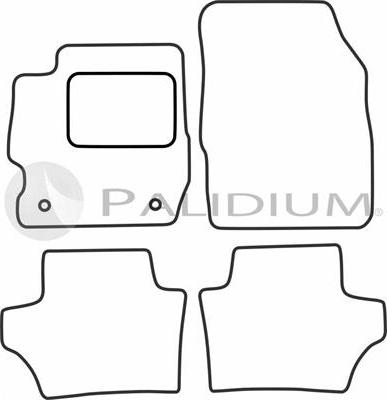 Ashuki PAL18-0498 - Kit di zerbini autozon.pro