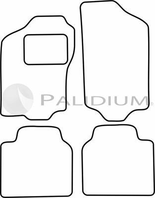 Ashuki PAL18-0418 - Kit di zerbini autozon.pro