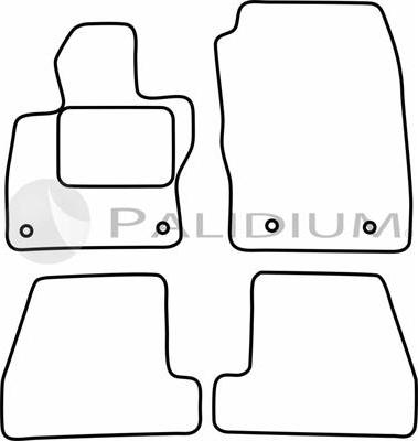 Ashuki PAL18-0479 - Kit di zerbini autozon.pro