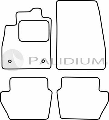 Ashuki PAL18-0472 - Kit di zerbini autozon.pro