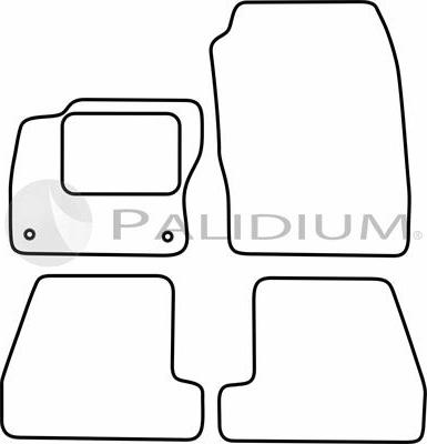 Ashuki PAL18-0477 - Kit di zerbini autozon.pro