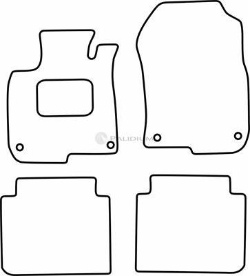 Ashuki PAL18-0587 - Kit di zerbini autozon.pro