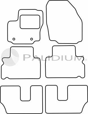 Ashuki PAL18-0524 - Kit di zerbini autozon.pro