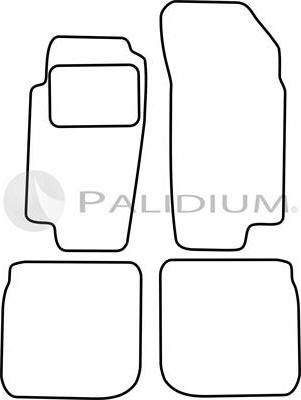 Ashuki PAL18-0520 - Kit di zerbini autozon.pro