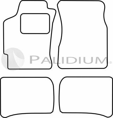 Ashuki PAL18-0656 - Kit di zerbini autozon.pro