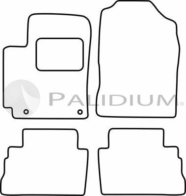 Ashuki PAL18-0653 - Kit di zerbini autozon.pro